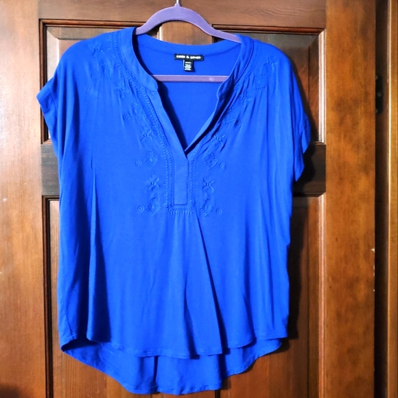 Blue tunic top - Picture 1 of 3